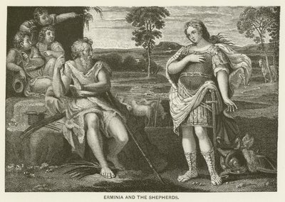 Erminia und die Hirten von Domenichino